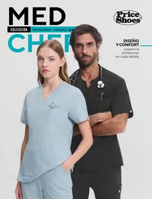 Catálogo Price Shoes Med y Chef Primavera Verano 2026